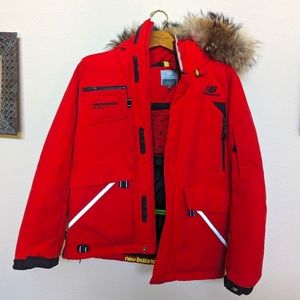 New Balance Patrol Down Jacket, Women's M, Red